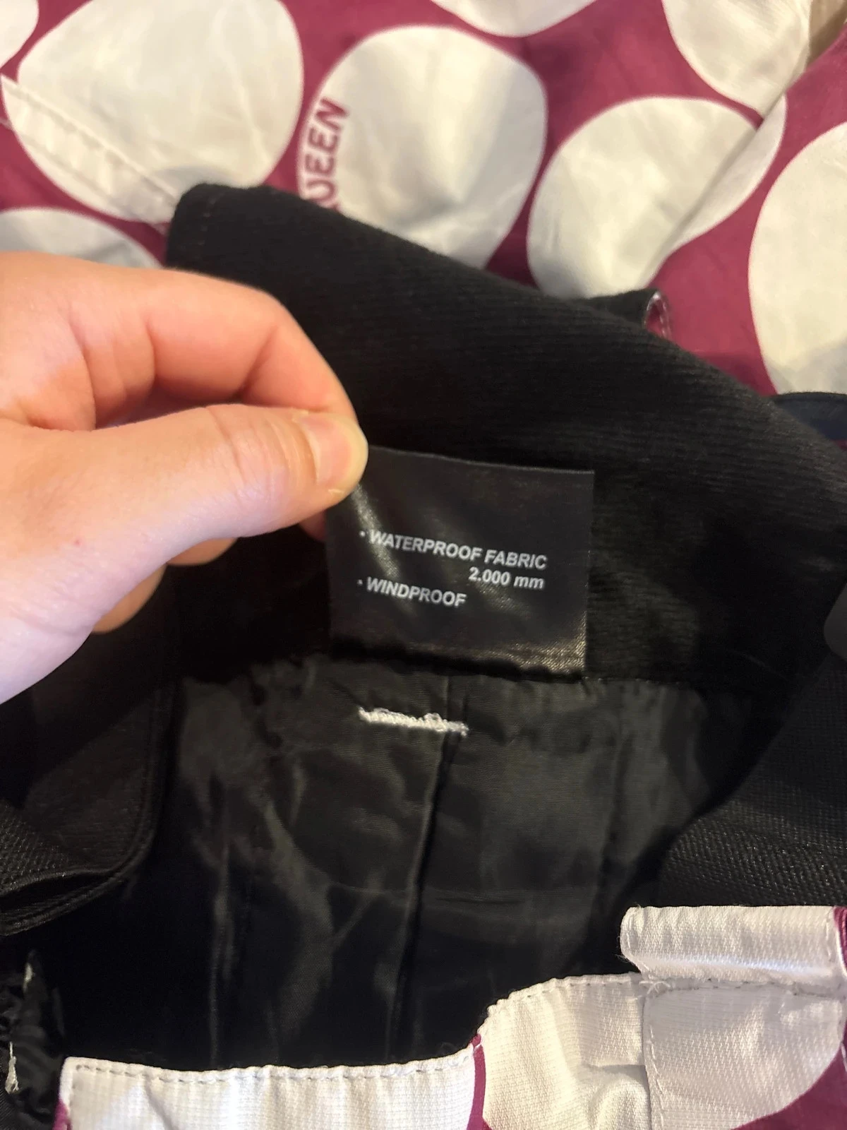 White and mauve C&A ski pants size 4 years – photo 5